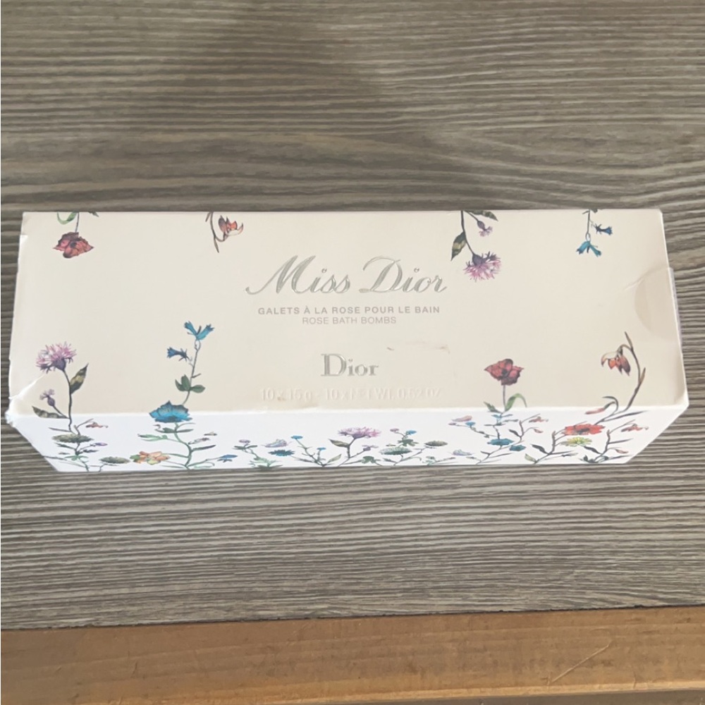 Miss Dior bath bombs 5ct box